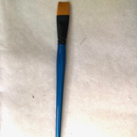 Συνθετικό πινέλο πλακέ Νο. 20 (2εκ.)